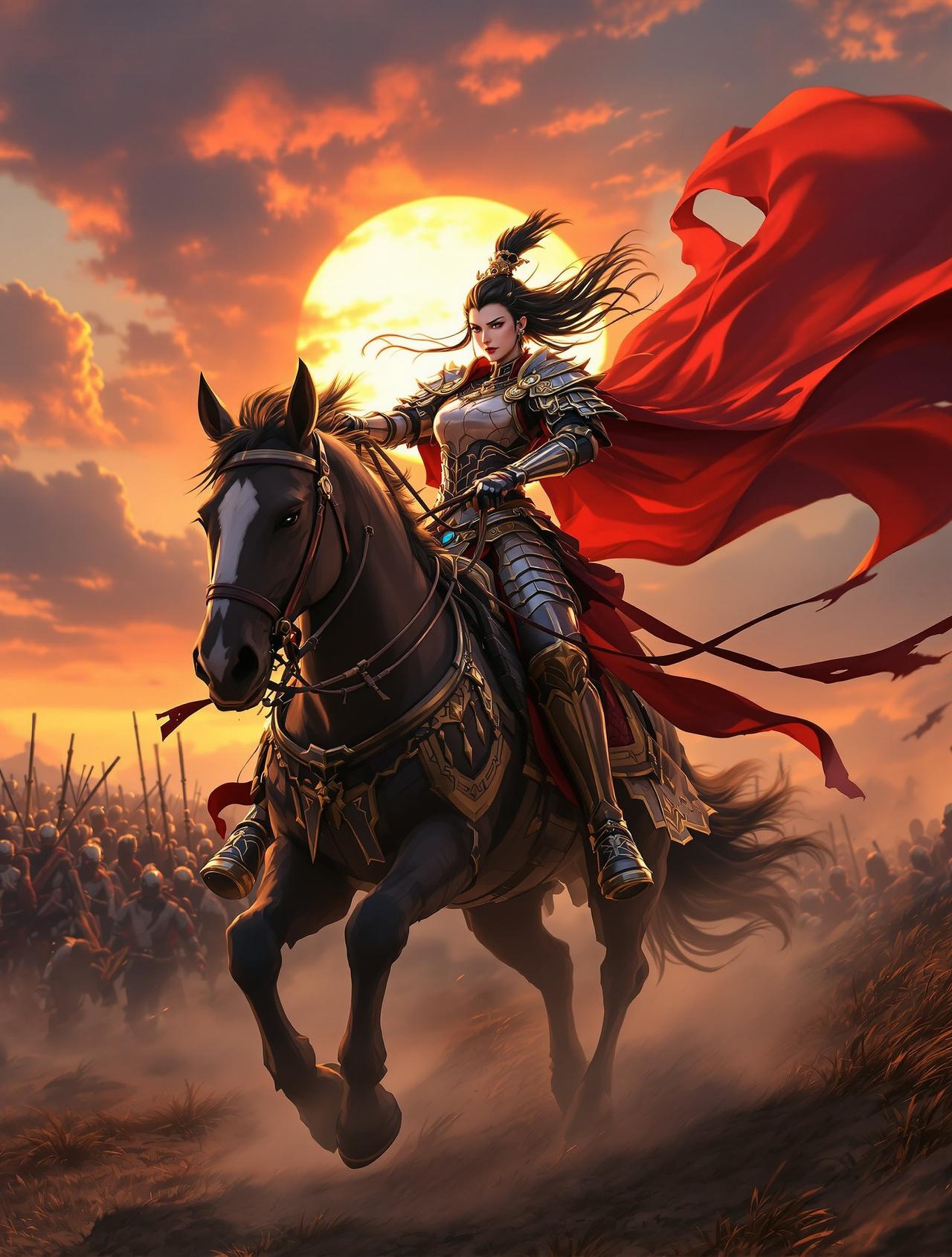 红果破解版入口《巾帼令》女将传奇 · 替父从军，她是最耀眼的将星